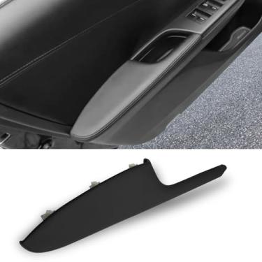 Imagem de TTCR-II Compatível com Honda Accord 2013-2017 Capa de painel de apoio de braço de porta interior, 1 peça para Honda Accord 9ª geração de substituição da tampa do apoio de braço da maçaneta da porta do