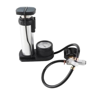 Imagem de SUNGOOYUE Testador de Pressão do de Refrigeração de água Com Barômetro Duplo, Material ABS, Capacidade de 2kg/², Ferramenta de Detecção de Vazamento para Manutenção de PC