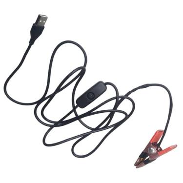 Imagem de oshhni Grampo de aquecimento para piano alimentado por USB, acessório profissional de alto desempenho, 5V 2A, ferramenta para reparo de pianos, PlÁstico