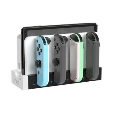 Imagem de Estação De Carregamento Para Joycon De 4 Portas Para Nintendo Switch O