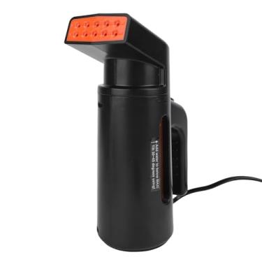 Imagem de Fockety Vaporizador para Roupas, Vaporizador Portátil para Roupas de Aquecimento Rápido de 700 W Com Tanque de água de 150 Ml, Ferro a Vapor Portátil, Remove Rugas (Plugue UE 220V)