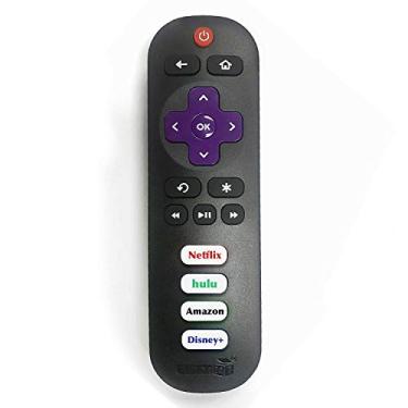 Imagem de Controle remoto de substituição RC280 da TCL/Roku TV com botão de controle de volume