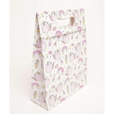 Imagem de Embalagem Presente Sacola Unicórnio Marisa-74116, UN, Rosa