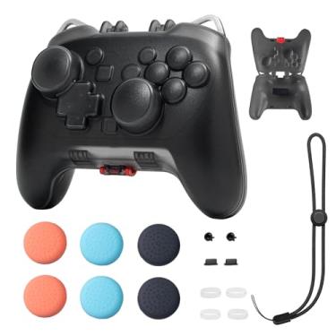 Imagem de Switch 2 Pro Controller Hard Shell Case, Cute Switch2 Pro Controller Storage Box for Protecting Joystick - Black