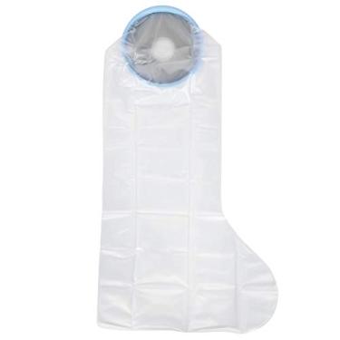 Imagem de ZJchao Capa Fundida para Perna, Protetor Reutilizável para Banho de Chuveiro, Com Vedação Sem Látex para Proteção de Linha PICC de Queimadura Fundida