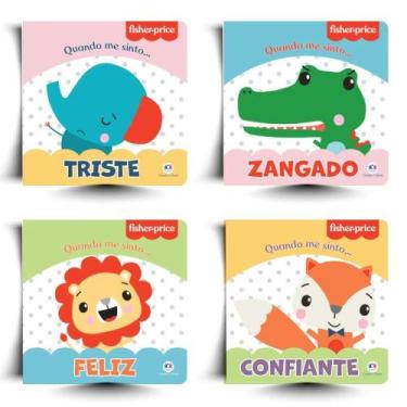 Imagem de Kit Fisher-Price - Quando Me Sinto: Feliz + Triste + Confiante + Zanga