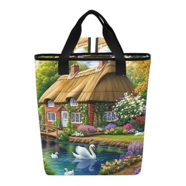 Imagem de Bolsa térmica masculina com 36 latas à prova de vazamento e resfriamento para almoço