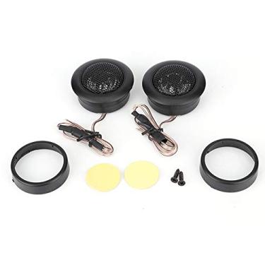 Imagem de Estink Twitteres para Áudio de Carro, 1 Par de Twitteres de Carro Alto-falante Áudio Auto-falante 12V 120W Com Cobertura de PE Sintético Fiação de Cobre Puro Cesta Não Magnética