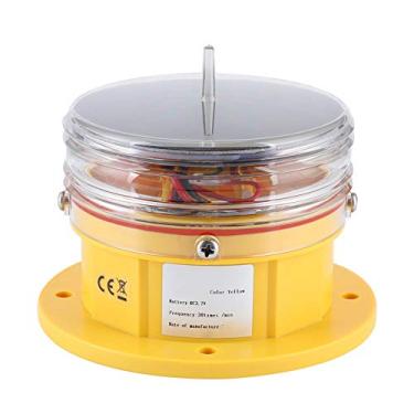 Imagem de Estink Luz de Barcaça Marinha Farol Solar Luz IP68 à Prova D'Água LED Marinho Piscante Com Painel Solar de 1.2W para Barcos Vias Navegáveis Rios Lagos