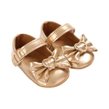 Imagem de Sapatos De Princesa Para Bebês De 0 a 1 Ano, Estilo Coreano, Antiderra