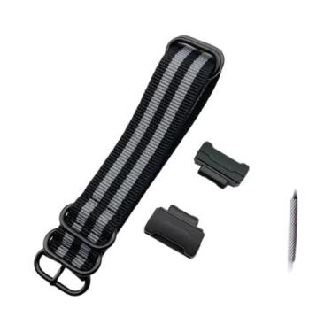 Imagem de Correia De Nylon De 16mm Para G-Shock DW-5600 6900 GA-110 GW-M5610 DW-