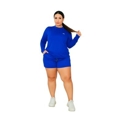 Imagem de Camiseta Manga Longa Proteção UV FPS50 Feminino Plus Size-Feminino