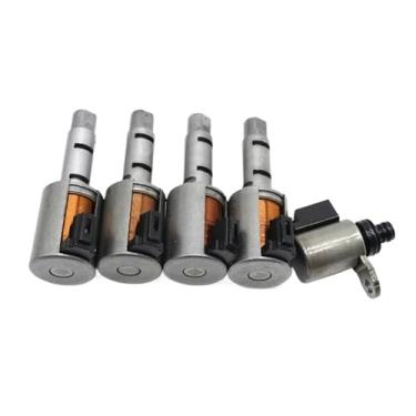 Imagem de Compatível com ferramentas de transmissão automática Tiida Sylphy Sentra Sunny JF015 RE0F11A JF015E CVT Kit de solenoide de corpo de válvula