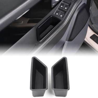 Imagem de Bekantogy Bandeja de caixa de armazenamento de maçaneta de porta interna compatível com INEOS Grenadier 2022-2025 ABS cobertura total maçaneta interna embutida organizador de caixa de armazenamento