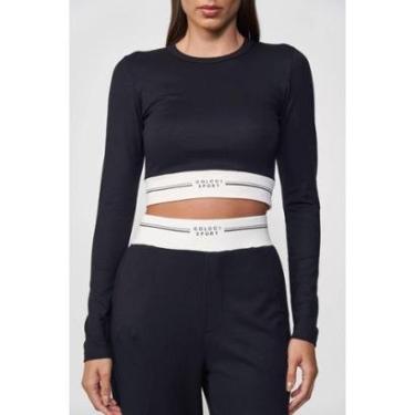 Imagem de BLUSA COLCCI SPORT SLIM FEMININA PRETO-Feminino