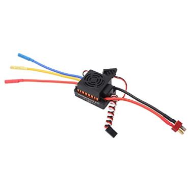 Imagem de KIMISS RC Brushless ESC 60A Controlador de Velocidade Eletrônico à Prova de Poeira à Prova d'água para Carros 1/10 1/12 /16 RC - Forte Resistência Corrente e Vários Recursos de Proteção