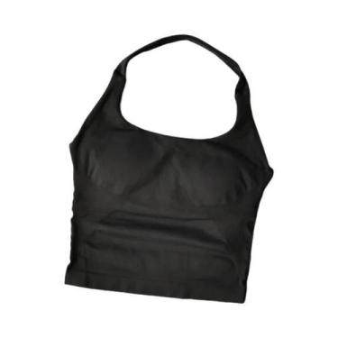 Imagem de Top De Yoga Feminino Sexy Com Alças, Rápido Secagem, Com Suporte Integ