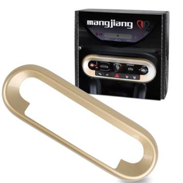 Imagem de MANG JIANG Capa decorativa de controle central de carro moldura protetora acabamento central consoles painel tira para Mini Cooper 2024 2025 e superior EV Electric J01 J05 / Combustível U25 F65 F66