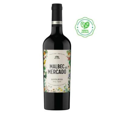 Imagem de Vinho Tinto Argentino Santa Julia  Malbec Del Mercado  - Orgânico