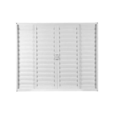 Imagem de Janela Veneziana Soft Plus 4 Folhas Branco MGM  100x100 cm