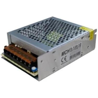 Imagem de Fonte de Energia Chaveada, 12V 15A, Bivolt, para CFTV e Fita LED, Modelo Colmeia
