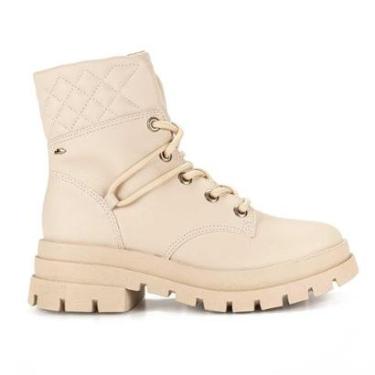 Imagem de Bota Coturno Dakota Tratorada Claro-Feminino