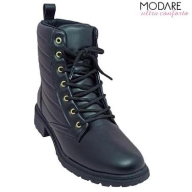 Imagem de Bota Modare Feminina Ortopédica Massageadora Coturno-Feminino