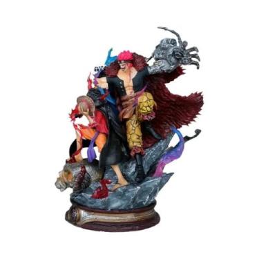 Imagem de Figura De Ação Do Anime One Piece Luffy Kid Trafalgar 3 Modelo Brinque