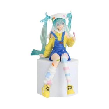 Imagem de Figura De Anime Kawaii Hatsune Miku 20cm Menina Pirulito Contos De Fad