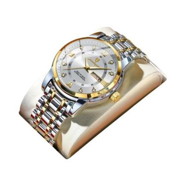 Imagem de Relógio De Pulso Masculino De Quartzo POEDAGAR De Luxo, Impermeável, E