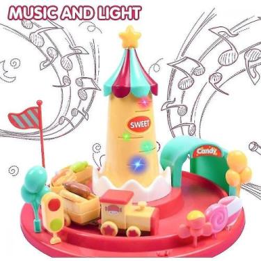 Imagem de Brinquedo musical Spinning Train Brinquedo educacional de ap - Gloome 