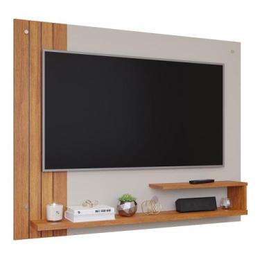 Imagem de Painel Suspenso Dunas para TV até 50 - Permóbili, Off White/Cinamomo