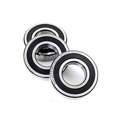 Imagem de XMGKMN 10PCS 304 420/440C Rolamentos de esferas de aço inoxidável selado de borracha radial blindado S6000 S6001 S6002 S6003ZZ RS (Cor: 304 ZZ, Tamanho: S6010 50X80X16MM_5PCS)