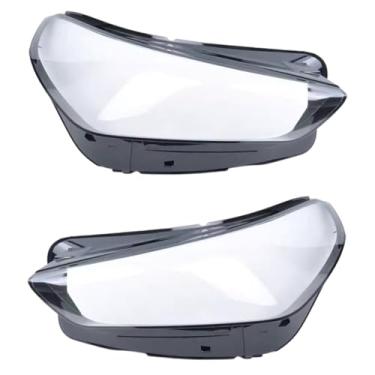 Imagem de Capa Da Lente Do Farol Carro Máscara Transparente Escudo Lâmpada Substituir Abajur De Plástico Compatível Com BMW X1 U11 U12 2023 2024(1 pair)