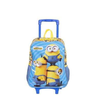 Imagem de Mochila de Rodinha Grande Minions M - Colorido-Unissex