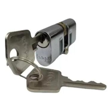Imagem de Cilindro de Fechadura Haga 121 com Pino ZRP 52mm - Referência 24119B -