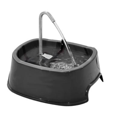 Imagem de Fonte de água bebedouro automático para gatos e cães 1litro bivolt com carvão ativado(PRETO)