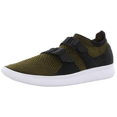 Imagem de Nike Tênis de corrida masculino Air Sockracer Flyknit, Preto/Azeitona Flak-preto-branco, 11