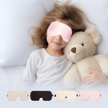 Imagem de Máscara de dormir para dormir de lado, pacote com 1, máscara blackout 3D para dormir, venda noturna para homens e mulheres