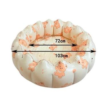 Imagem de Piscina Inflável Portátil De PVC Para Crianças, Redonda, Divertida, Pa