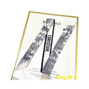 Imagem de Lenço De Seda Feminino Para Alça De Bolsa, Design De Luxo Primavera, F