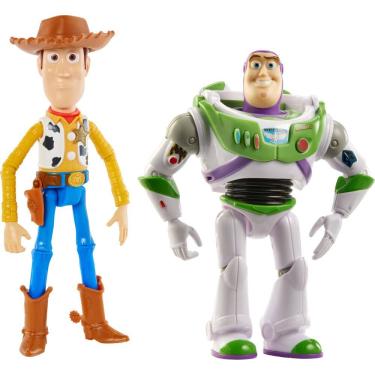 Imagem de Boneco de ação Mattel Disney Pixar Toy Story Woody & Buzz