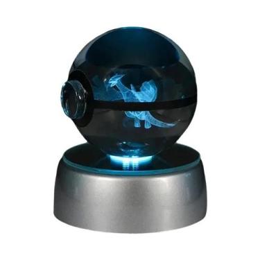 Imagem de Base De Luz LED Para Figuras De Bola De Cristal 3D Pokémon: Butterfree