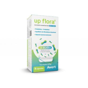 Imagem de Up Flora Probiótico Suplemento Cães E Gatos 8 Cápsulas Avert