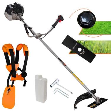 Imagem de Cortador De Grama à Gasolina Com Faca 2 Pontas Anmax CG430-B