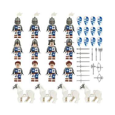 Imagem de Bonecos Humanoides Mini Para Crianças, Blocos De Montar, Brinquedos De