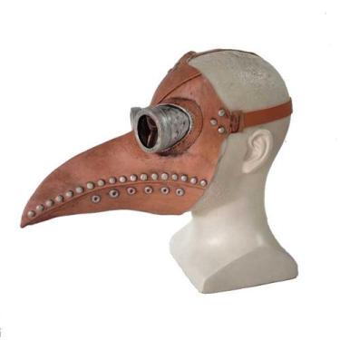 Imagem de Máscara Steampunk Beak Latex Full Face Cosplay Costume Pro - yiweisai