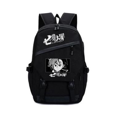 Imagem de Mochila Seven Deadly Sins Meliodas Cartoon Kids School - Yiweisai