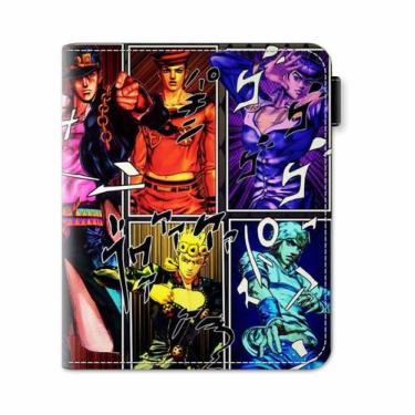 Imagem de Carteira JoJo's Bizarre Adventures Anime Characters Slim BiFold - Yiwe