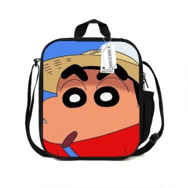Imagem de Lancheira Shin-Chans Anime Oxford Cloth 19x8x25cm - Yiweisai